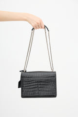 Saint Laurent Leather Medium Sunset Bag