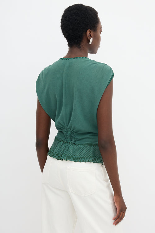 Saint Laurent Vintage Embroidered Top