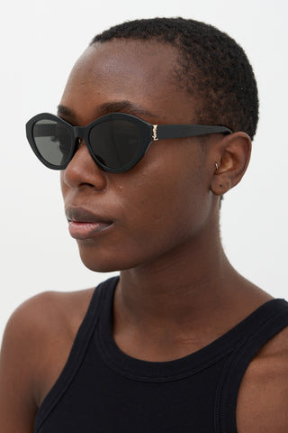Saint Laurent SL M60 Tapered Sunglasses