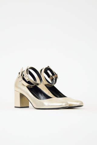 Saint Laurent Leather Heel
