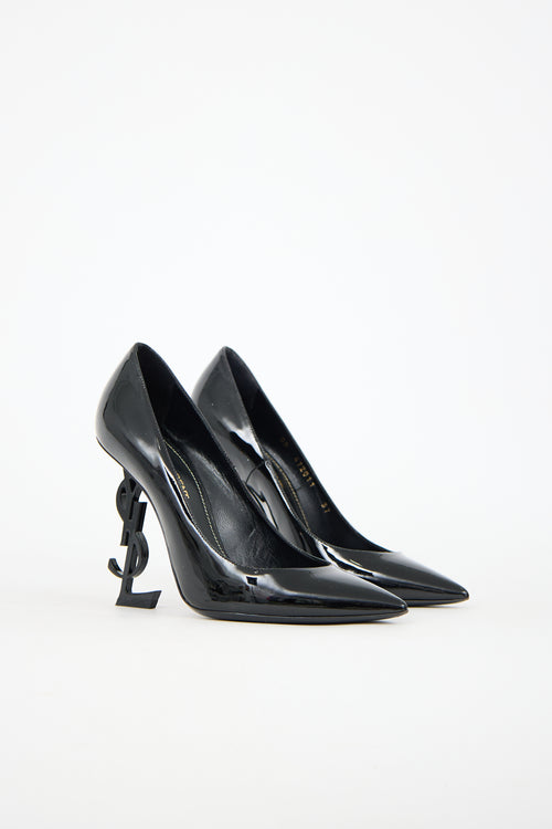 Saint Laurent Patent Opyum Heel
