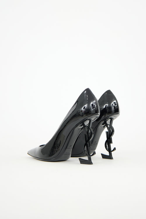 Saint Laurent Patent Opyum Heel