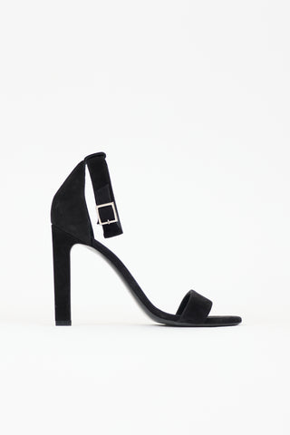 Saint Laurent Suede Grace Heel