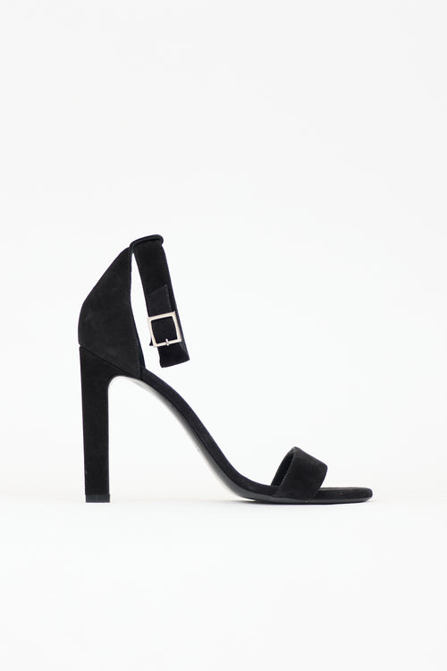 Saint Laurent Suede Grace Heel