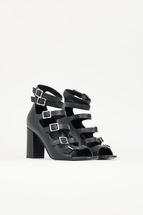 Saint Laurent Leather Babies Heel