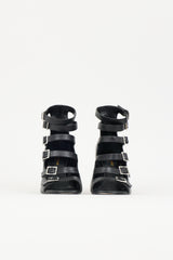 Saint Laurent Leather Babies Heel