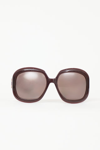 Saint Laurent Vintage 6187S Oversized Sunglasses