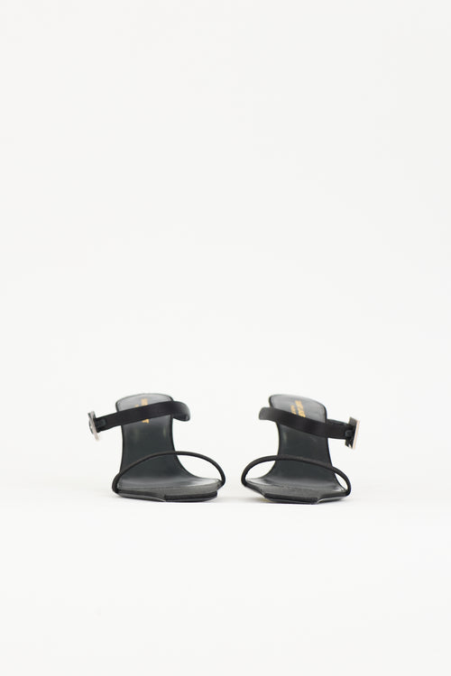 Saint Laurent Satin Hope Sandal