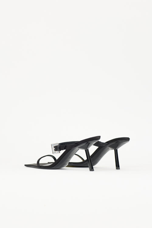 Saint Laurent Satin Hope Sandal