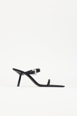 Saint Laurent Satin Hope Sandal