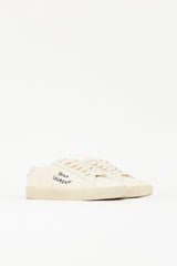 Saint Laurent Distressed Court Classic Sneaker