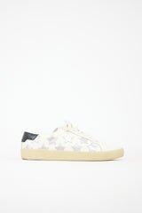 Saint Laurent Leather Court Star Sneaker