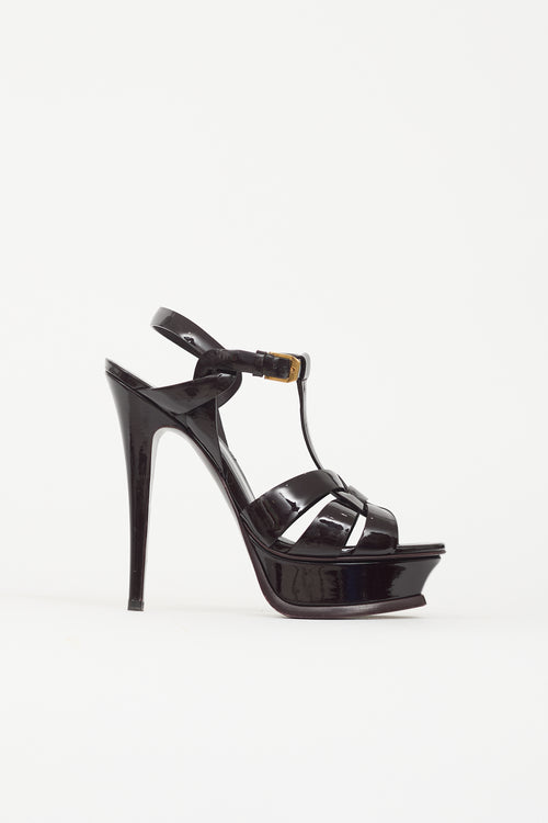 Saint Laurent Patent Tribute Heel