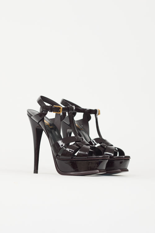 Saint Laurent Patent Tribute Heel