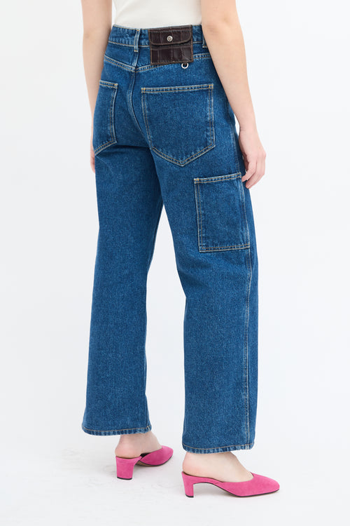 Saks Potts PS 2023 Raw Denim Salma Wide Leg Jeans