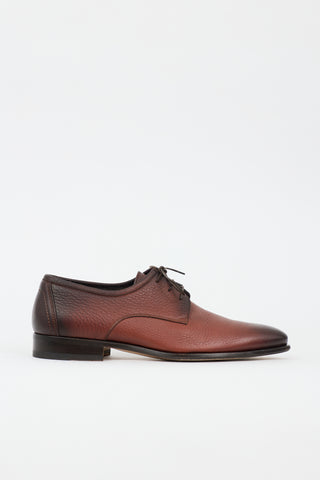 Santoni Gradient Leather Derby