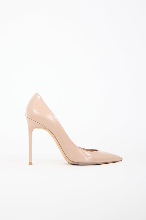 Saint Laurent Patent Anja Pump