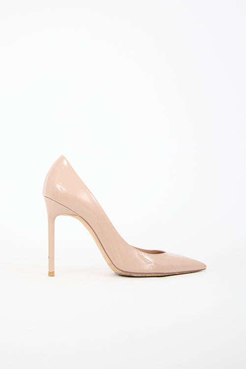 Saint Laurent Patent Anja Pump