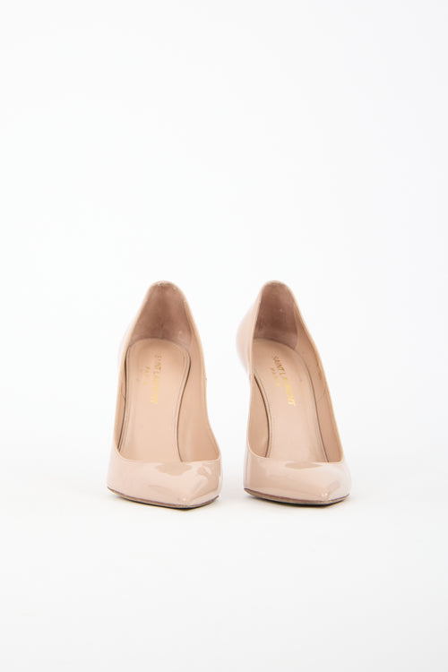 Saint Laurent Patent Anja Pump