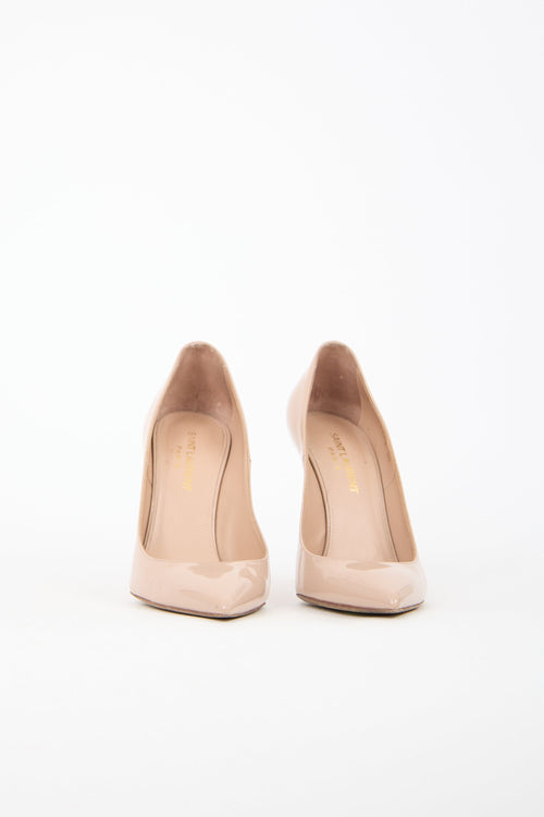 Saint Laurent Patent Anja Pump