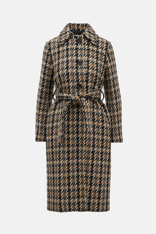 Scanlan Theodore Wool Tweed Coat