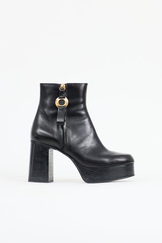 See by Chloé Leather Jenny Platform Boot