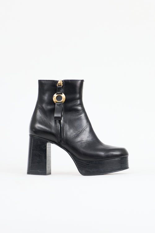 See by Chloé Leather Jenny Platform Boot
