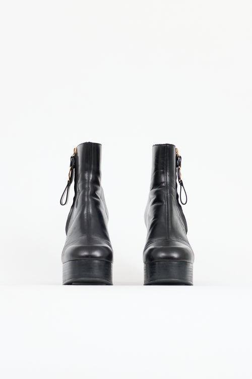 See by Chloé Leather Jenny Platform Boot