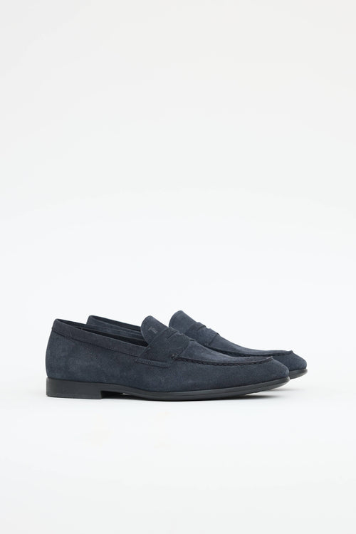 Tod's Mocassino Suede Loafer