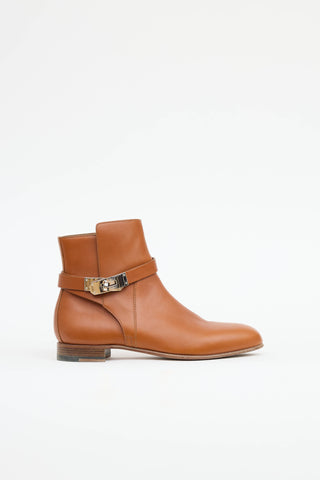 Hermès Neo Leather Ankle Boot