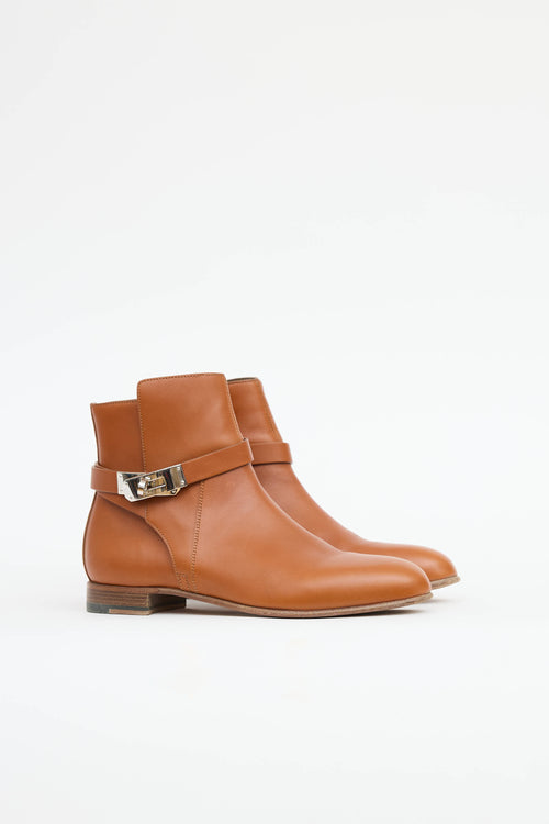 Hermès Neo Leather Ankle Boot