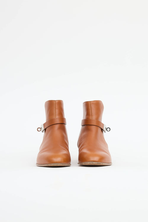 Hermès Neo Leather Ankle Boot