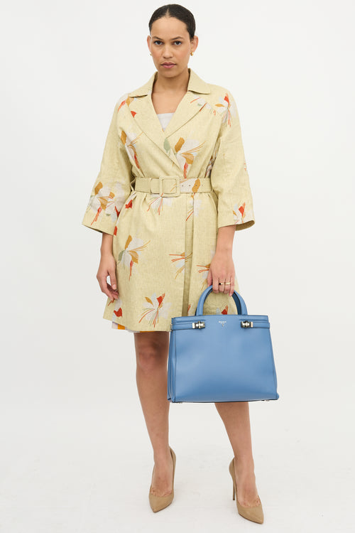 Serapian Leather Side Strap Bag