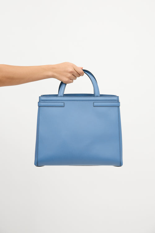 Serapian Leather Side Strap Bag