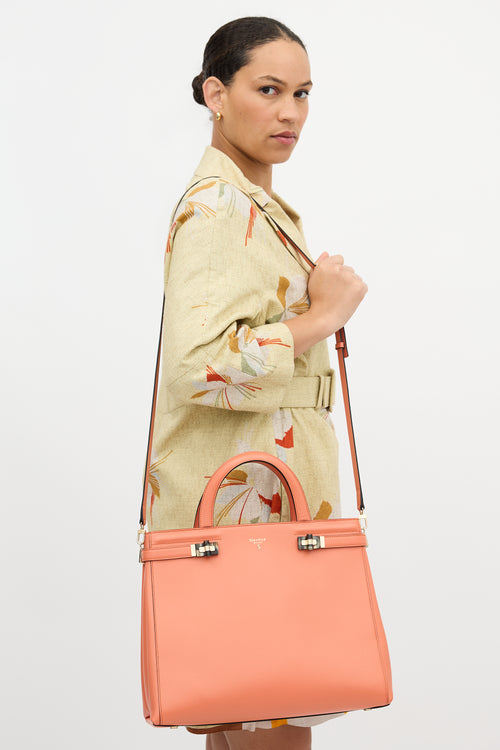 Serapian Leather Side Strap Bag