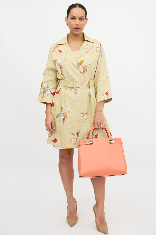 Serapian Leather Side Strap Bag