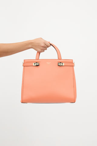 Serapian Leather Side Strap Bag