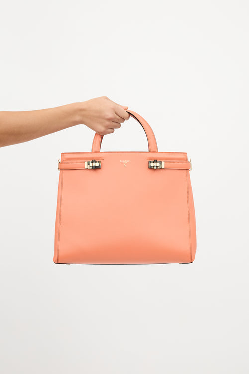 Serapian Leather Side Strap Bag