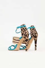 Sergio Rossi Textured Hair Donyale Heel
