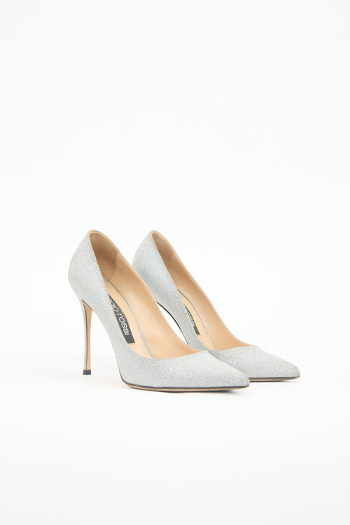 Sergio Rossi Glitter Godiva Pump