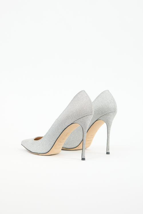 Sergio Rossi Glitter Godiva Pump