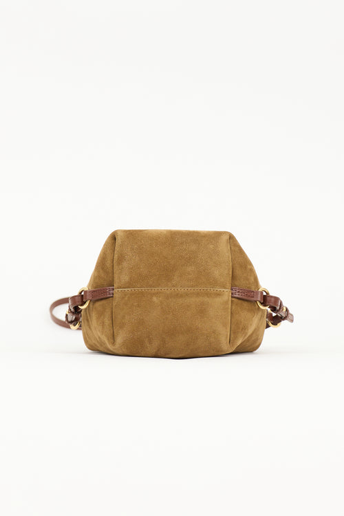 Sézane Suede Lou Crossbody Bag