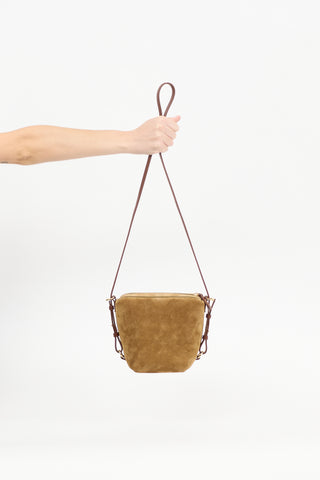 Sézane Suede Lou Crossbody Bag