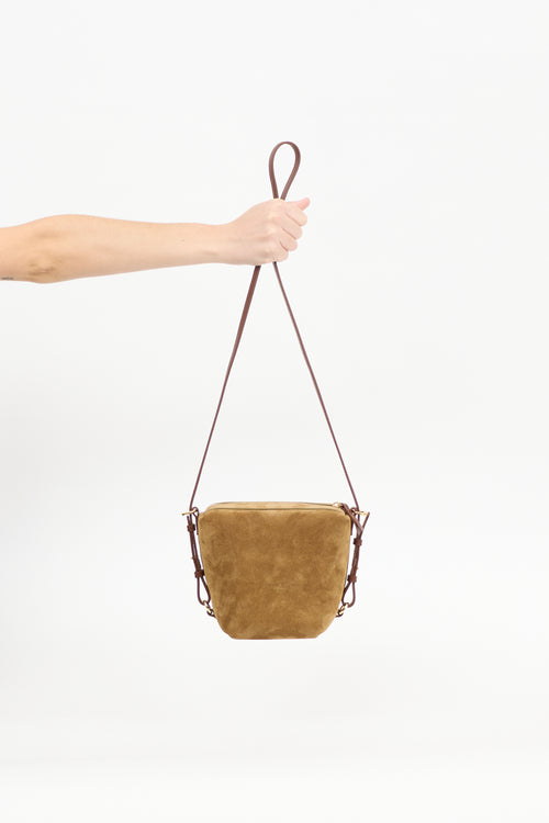 Sézane Suede Lou Crossbody Bag
