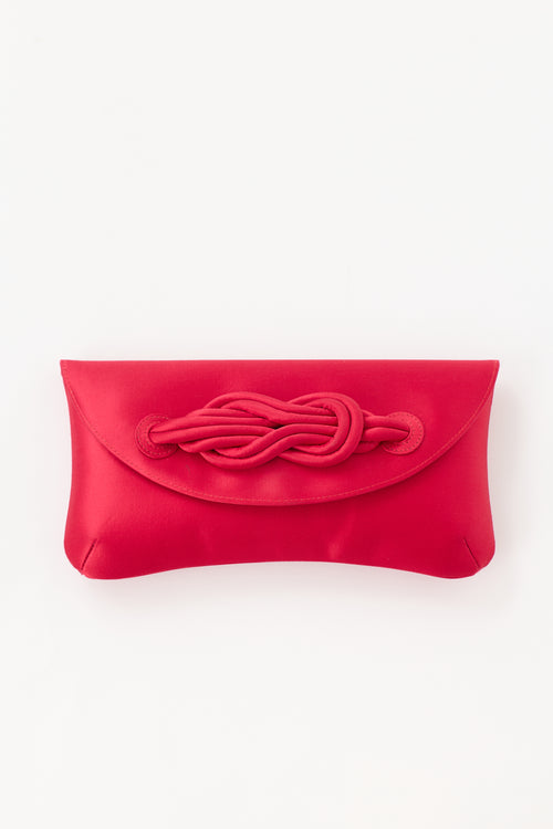 Shanghai Tang Silk Knot Clutch