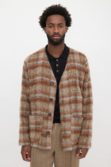Our Legacy Wool Dorf Check Cardigan