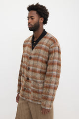 Our Legacy Wool Dorf Check Cardigan
