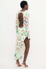 Siedres Agnes Geometric Printed Dress