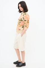 Simone Rocha Floral Jacquard Sweater