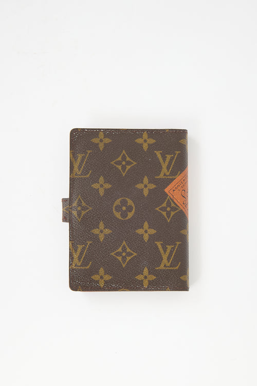 Louis Vuitton Leather Monogram Trunks Small Ring Agenda